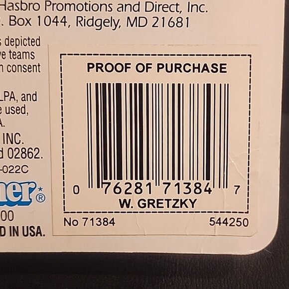 Kenner 1997 Edition Wayne Gretzky NHL New York Rangers Starting Lineup Figure - Picture 6 of 7
